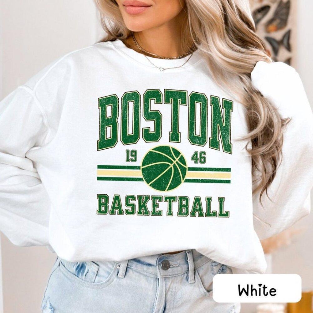 90s 1946 Boston Basketball Unisex Sweatshirt For Fans